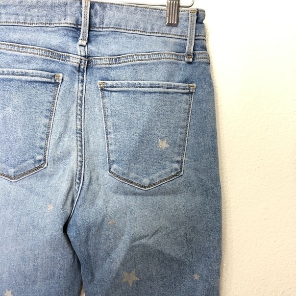 Abercrombie & Fitch Star Detailed Blue Jeans - Picture 4 of 6